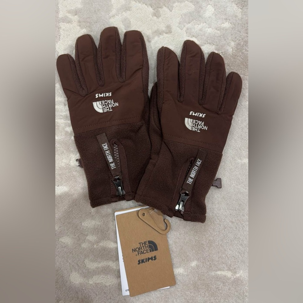The North Face x Skims collab gloves